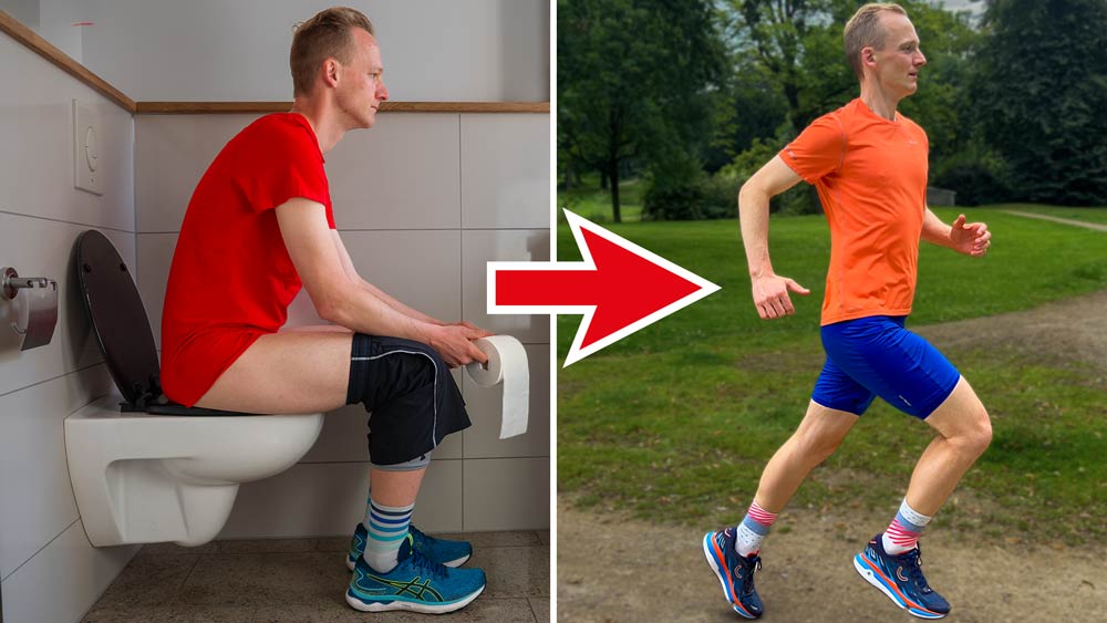 Stuhldrang beim Joggen ist kein Zeichen, dass irgendwas mit dir nicht stimmt.